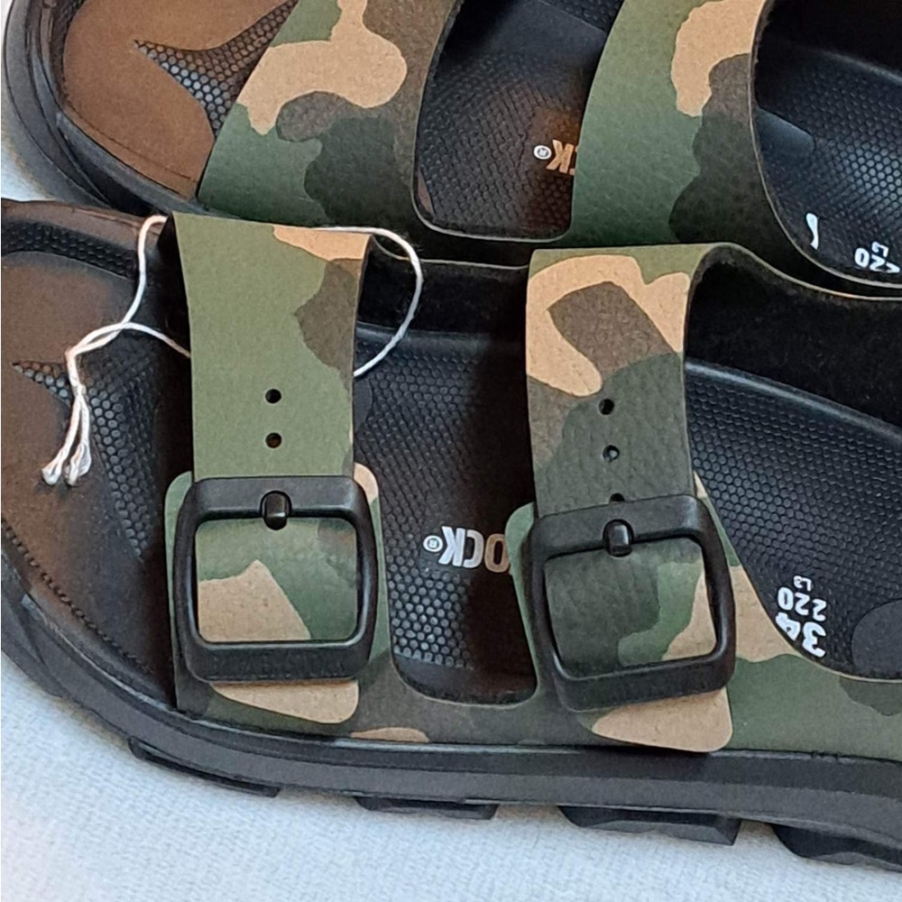 Birkenstock Milano Mogami Camo Black Sandals - Size 34 / 220 / L3 View 6